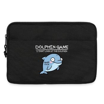 Dolphin Game Don't Look at the Dolphin Funny - Laptop bag 13" - black - Front