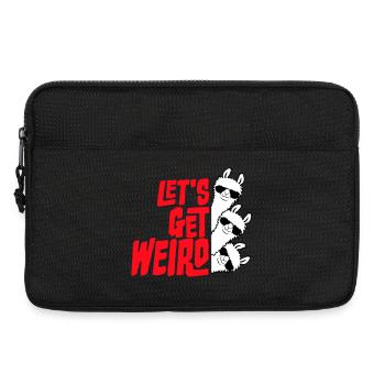 Let’s Get Weird 3 Llama Friends Team Lunettes de soleil - Sacoche pour ordinateur portable 13 pouces - noir - Devant
