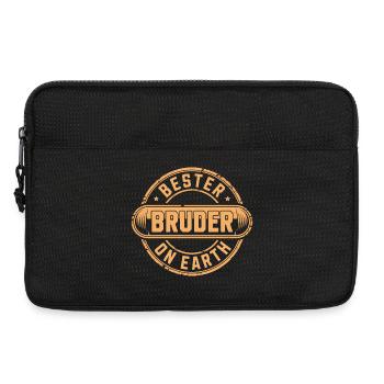 Bester Bruder - Laptoptasche 13" - Schwarz - Vorne