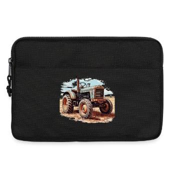 Traktor - Laptoptasche 13" - Schwarz - Vorne