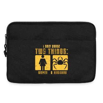 Alaska King Crab - Laptop bag 13" - black - Front