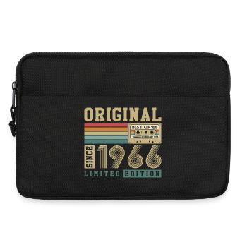 Original 1966 Vintage Vintage Anniversaire Rétro - Sacoche pour ordinateur portable 13 pouces - noir - Devant