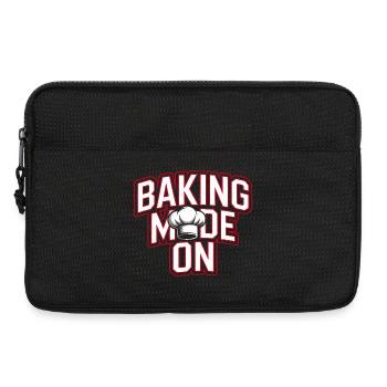 Mode de cuisson - Conception de la toque de chef - Sacoche pour ordinateur portable 13 pouces - noir - Devant