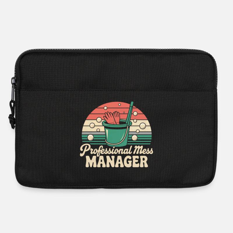 Haushalt Humor - Laptoptasche 13" - Schwarz