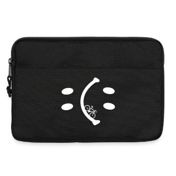 Bicycle - Be Happy you decide - Laptop bag 13" - black - Front
