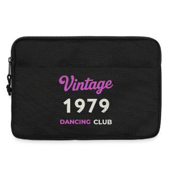 Vintage 1979 – Année de naissance rétro du Dancing Club - Sacoche pour ordinateur portable 13 pouces - noir - Devant