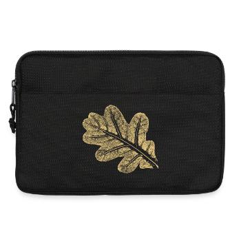 Blatt - Eiche / Botanik & Natur  - Laptoptasche 13" - Schwarz - Vorne