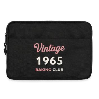 Millésime 1965 – Année de naissance rétro du Baking Club - Sacoche pour ordinateur portable 13 pouces - noir - Devant