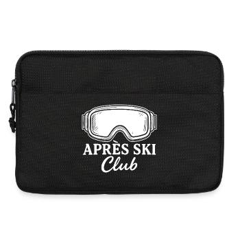 Après Ski Club - Laptoptasche 13" - Schwarz - Vorne