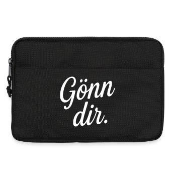 Treat yourself - Laptop bag 13" - black - Front