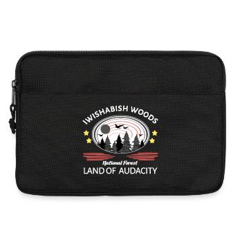 Iwishabish woods - Laptop bag 13" - black - Front