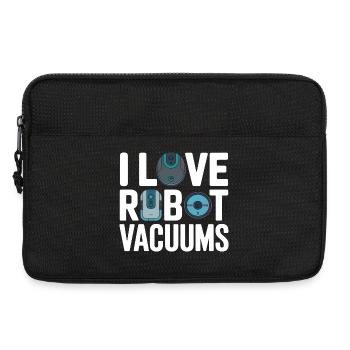 J’adore les aspirateurs robots aspirateurs robots - Sacoche pour ordinateur portable 13 pouces - noir - Devant