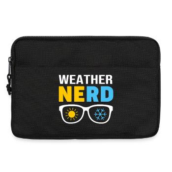 Storm Meteorology Meteorologist Tornado - Laptop bag 13" - black - Front
