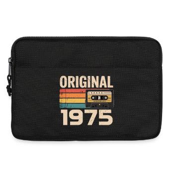 Original 1975 Vintage 1975 Retro Birthday - Laptop bag 13" - black - Front