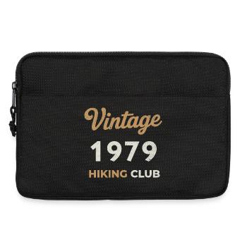 Vintage 1979 – Sailing Club Retro Geburtsjahr - Laptoptasche 13" - Schwarz - Vorne