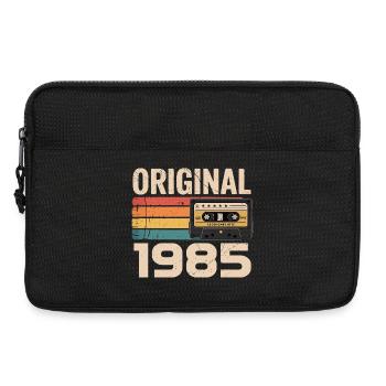 Originales 1985er Retro-Jubiläum 1985 - Laptoptasche 13" - Schwarz - Vorne