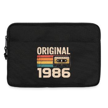 Original 1986 Vintage 1986 Retro Birthday - Laptop bag 13" - black - Front