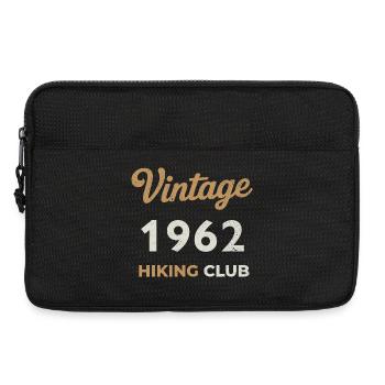 Vintage 1962 – Sailing Club Retro Geburtsjahr - Laptoptasche 13" - Schwarz - Vorne
