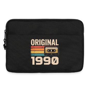 Originaler Retro-Geburtstag von 1990, Vintage 1990 - Laptoptasche 13" - Schwarz - Vorne