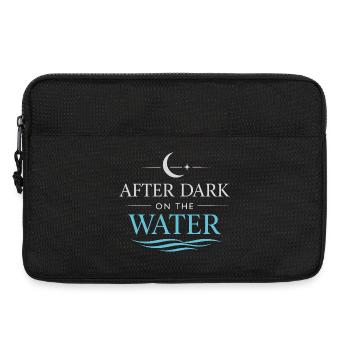 Night boating with - Laptop bag 13" - black - Front