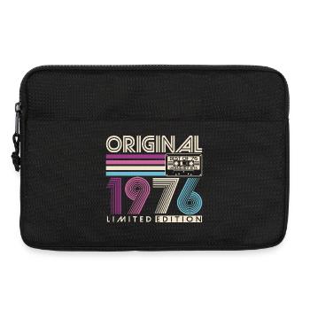 1976 Jahrgang 50. Geburtstag Geschenk Retro - Laptoptasche 13" - Schwarz - Vorne