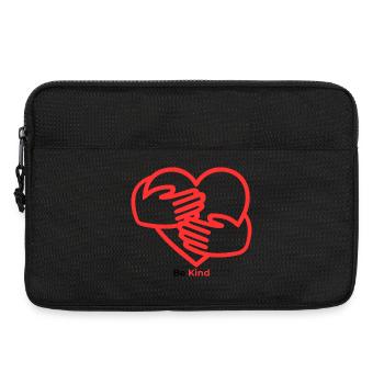 Hands in the heart Warmth - Laptop bag 13" - black - Front