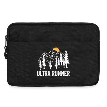 Ultra coureur - Sacoche pour ordinateur portable 13 pouces - noir - Devant