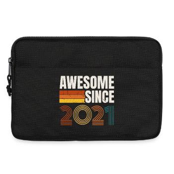 Großartig seit 2021 Retro Vintage Geburtstag - Laptoptasche 13" - Schwarz - Vorne