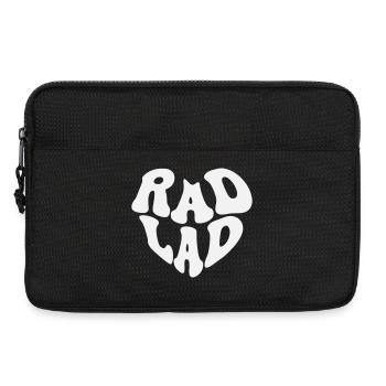 Rad Lad - Vintage Heart (Custom Color) - Laptop bag 13" - black - Front