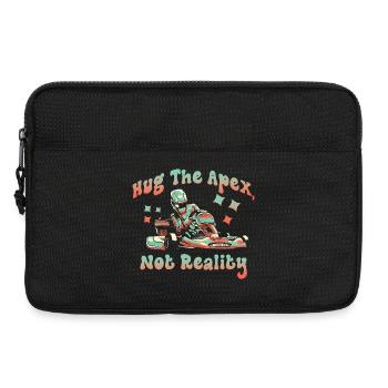 Umarme den Apex, nicht die Realität - Laptoptasche 13" - Schwarz - Vorne