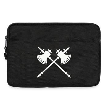 Axe de guerre de croisement - Sacoche pour ordinateur portable 13 pouces - noir - Devant