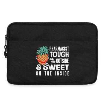 Pineapple pharmacist sweetie, hard pharmacy - Laptop bag 13" - black - Front