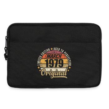 47. 47 Year Anniversary Limited Edition March 1979 - Laptop bag 13" - black - Front