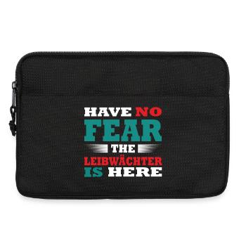 N’ayez pas peur, le garde du corps est là. Tenue. - Sacoche pour ordinateur portable 13 pouces - noir - Devant