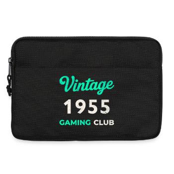 Vintage 1955 – Gaming Club Retro Birth Year - Laptop bag 13" - black - Front