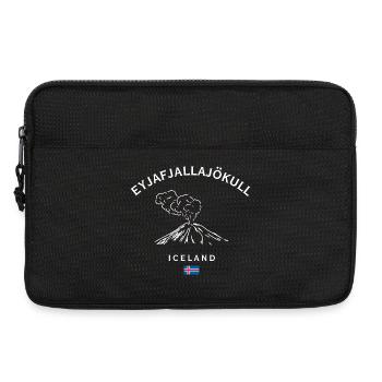 Eyjafjallajökull Volcano Iceland - Laptop bag 13" - black - Front