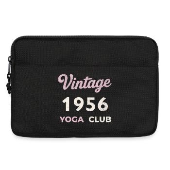 Vintage 1956 Yoga Club Retro Année de naissance vintage - Sacoche pour ordinateur portable 13 pouces - noir - Devant