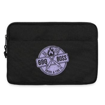 Sweat à capuche barbecue, sac, t-shirt cadeau - Sacoche pour ordinateur portable 13 pouces - noir - Devant