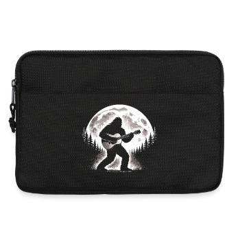 Bigfoot Guitarist - Laptop bag 13" - black - Front