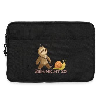 Zieh Nicht So – Langsame Freundschaft - Laptoptasche 13" - Schwarz - Vorne