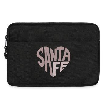 Santa Fe Retro Typo Heart - Laptop bag 13" - black - Front