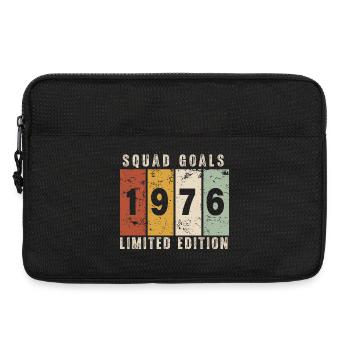Anniversary 1976 - 50 years - Laptop bag 13" - black - Front
