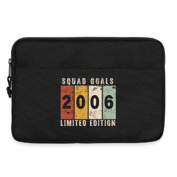 Jubiläum 2006 – 20 Jahre - Laptoptasche 13" - Schwarz - Vorne
