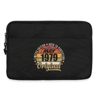 Design Vintage Mai 1979 Édition Limitée Mai 1979 - Sacoche pour ordinateur portable 13 pouces - noir - Devant