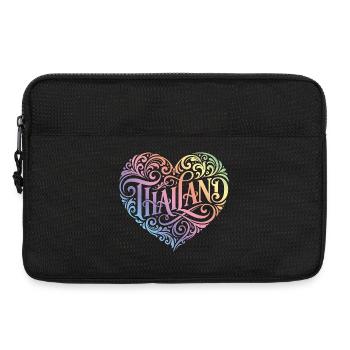 Thailand Heart Colorful - Laptop bag 13" - black - Front