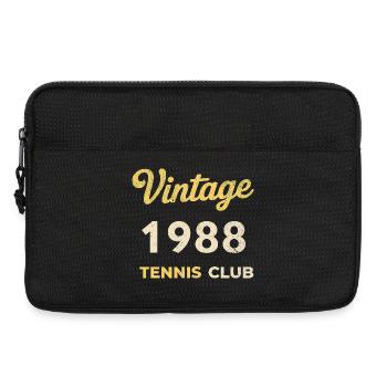 Cadeau d’anniversaire rétro vintage du Tennis Club 1988 - Sacoche pour ordinateur portable 13 pouces - noir - Devant