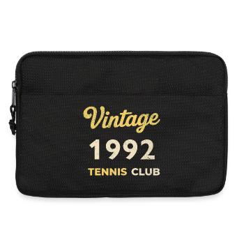 Cadeau d’anniversaire rétro vintage du Tennis Club 1992 - Sacoche pour ordinateur portable 13 pouces - noir - Devant