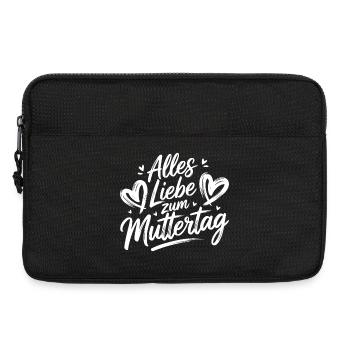Muttertag - Laptoptasche 13" - Schwarz - Vorne