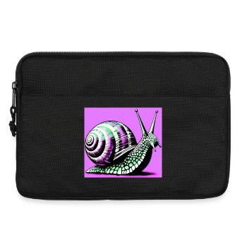 Snail - Laptop bag 13" - black - Front