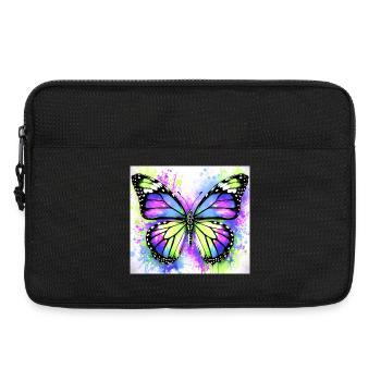 papillon - Sacoche pour ordinateur portable 13 pouces - noir - Devant
